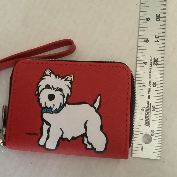 Marc Tetro Wallet Westie Red New - Picture 9 of 9